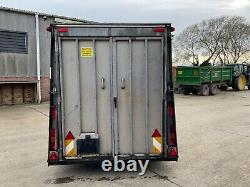 Ifor williams box trailer BV126 3500kg twin axle