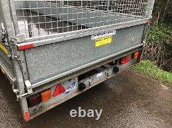 Ifor williams flatbed trailer mesh sides kit lm166 twin axle very clean