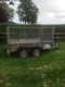Ifor Williams Gd85 Twin Axle Trailer With Mesh Sides Plant