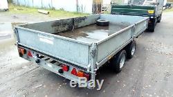 Ifor williams lm126g 12ft twin axle 3500kg plant trailer