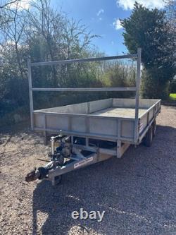 Ifor williams tipping trailer 16 Foot Twin Axle With Sides Brian James Nugent