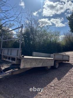 Ifor williams tipping trailer 16 Foot Twin Axle With Sides Brian James Nugent