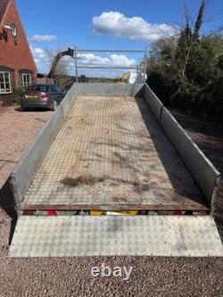 Ifor williams tipping trailer 16 Foot Twin Axle With Sides Brian James Nugent