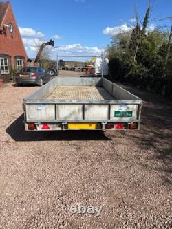Ifor williams tipping trailer 16 Foot Twin Axle With Sides Brian James Nugent