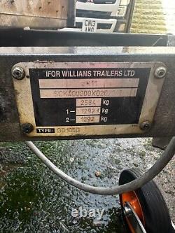 Ifor williams trailer GD105G 10x5 twin axle