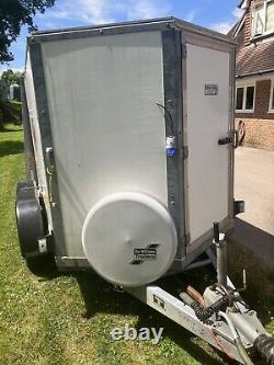 Ifor williams twin axle box trailer