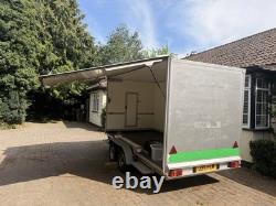 Indenpention Twin Axle Event Trailer, Side Opening 2T, 12ft X 6ft