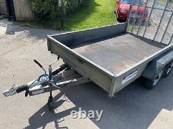 Indespension 10 X 5 Twin Axle Car General Purpose Trailer With Rear Ramp Ifor