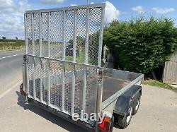 Indespension 10 X 5 Twin Axle Car General Purpose Trailer With Rear Ramp Ifor