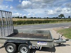 Indespension 10 X 5 Twin Axle Car General Purpose Trailer With Rear Ramp Ifor