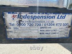 Indespension 10 X 5 Twin Axle Car General Purpose Trailer With Rear Ramp Ifor