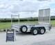Indespension 10ft Twin Axle (2600kg) Plant Digger Trailer Ifor Ivor Gd85 Gd105