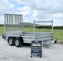 Indespension 10ft Twin Axle (2600kg) Plant Digger Trailer Ifor Ivor GD85 GD105