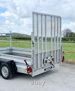 Indespension 10ft Twin Axle (2600kg) Plant Digger Trailer Ifor Ivor GD85 GD105