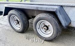 Indespension 10x6ft Twin Axle (3500kg) Plant Digger Dumper Trailer Ifor Ivor