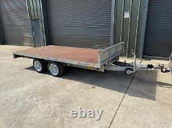 Indespension 12 FT Flatbed Trailer? Twin Axle? 4x4 Trailer, Ramp Holder, Headboard