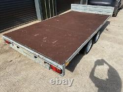 Indespension 12 FT Flatbed Trailer? Twin Axle? 4x4 Trailer, Ramp Holder, Headboard