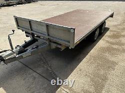 Indespension 12 FT Flatbed Trailer? Twin Axle? 4x4 Trailer, Ramp Holder, Headboard