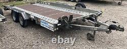 Indespension 14FT Car Trailer CT27147 Ex-Hire 2700KG Twin Axle Transporter