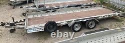 Indespension 16FT Car Trailer CT27167 Ex-Hire 2700KG Twin Axle Transporter