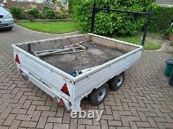 Indespension 750Kg Daihatsu hijet Body Twin Axle Trailer 130cm X 190cm Internal