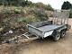 Indespension 8x4 Twin Axle Plant Trailer For Mini Digger Dumper Excavator