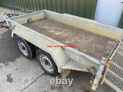 Indespension AD2000 8'3 x 4'1 Twin Axle Plant Trailer 2700KG MGW, £1916 +VAT