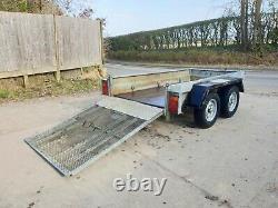 Indespension AD2000 8x4 mower quad Digger Plant Twin Axle Trailer £1100+vat