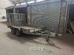 Indespension AD2800, twin axle trailer, 3500KG, spare wheel 10' x 5'11