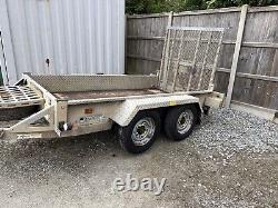 Indespension Ad2000 2700kg Twin Tandem Axle Plant Mini Digger 8x4 Trailer