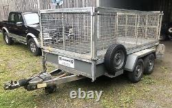 Indespension Challenger 10 X 5 Twin Axle Plant General Builders Caged Trailer