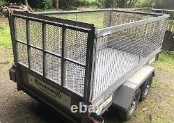 Indespension Challenger 10 X 5 Twin Axle Plant General Builders Caged Trailer