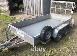 Indespension Challenger 10 X 5 Twin Axle Plant General Builders Caged Trailer