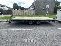Indespension Challenger Twin Axle Braked Flatbed With Winch