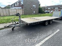 Indespension Challenger Twin Axle Braked Flatbed With Winch