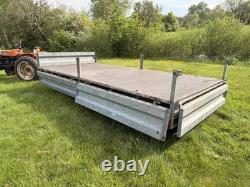 Indespension Challenger Twin Axle Trailer With Ramps/New Floor & Serviced 14ft6