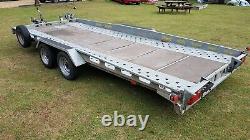 Indespension Ct27167 16ft Twin Axle Car Transporter Trailer