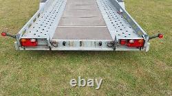 Indespension Ct27167 16ft Twin Axle Car Transporter Trailer