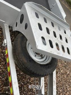 Indespension Plant Trailer 2700kg Twin Axle Braked Beaver Tail