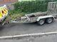 Indespension Plant Trailer 8x4 With Ramp Back Door Perfect For Mini Digger