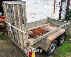 Indespension Plant Trailer Twin Axle For Sale In Good Used Condition