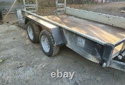 Indespension Plant trailer 10ft x 6ft NO VAT twin axle, Ifor Williams