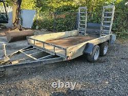 Indespension Plant trailer 10ft x 6ft NO VAT twin axle, Ifor Williams