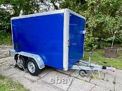 Indespension TAV4 Twin Axle 2600kg HD Box Trailer 8ft2 X 4ft10 X 4ft10