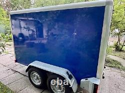 Indespension TAV4 Twin Axle 2600kg HD Box Trailer 8ft2 X 4ft10 X 4ft10