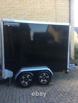 Indespension TAV4H box trailer Twin Axle Very Good Condition Alloy Wheels 2600kg