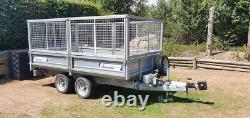 Indespension Tip35105e Twin Axle Caged Tipper Trailer 3500kg Gross