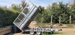 Indespension Tip35105e Twin Axle Caged Tipper Trailer 3500kg Gross