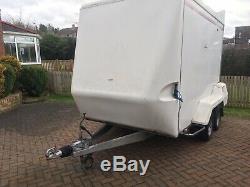 Indespension Tow A Van 480D Box Trailer Twin Axle 10 X 6ft 2000 Kg Gross Weight