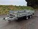 Indespension Twin Axle 3.5ton Flatbed / Dropsite Plant Trailer (ftl35126rd)